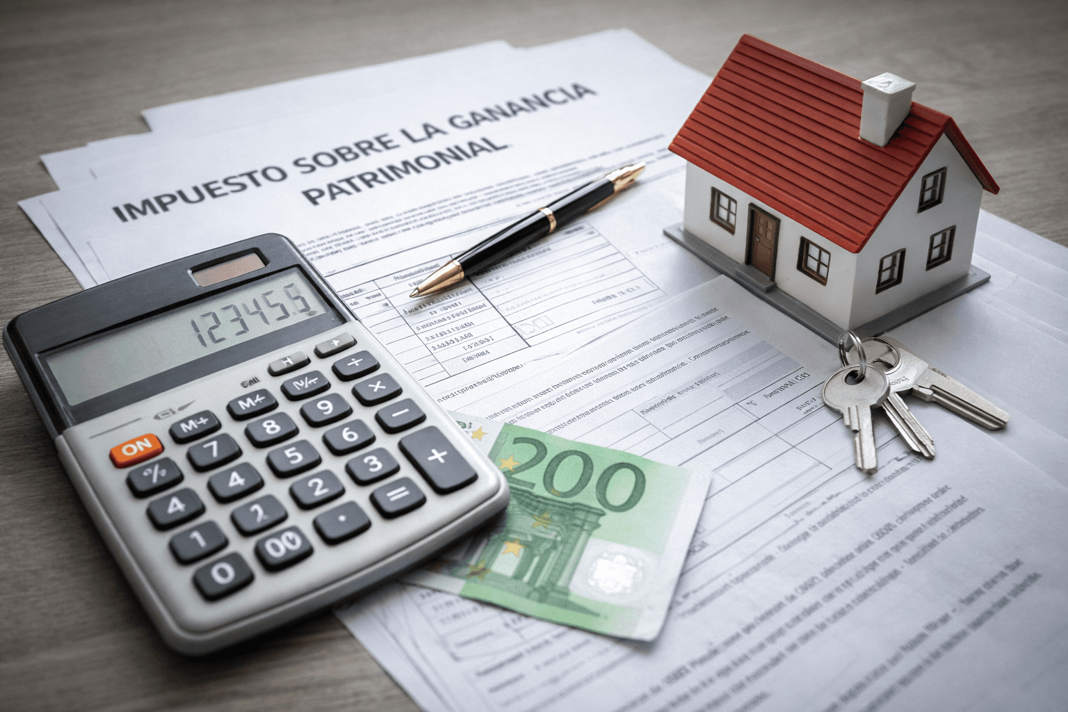 cuanto se paga a hacienda al vender una vivienda en españa