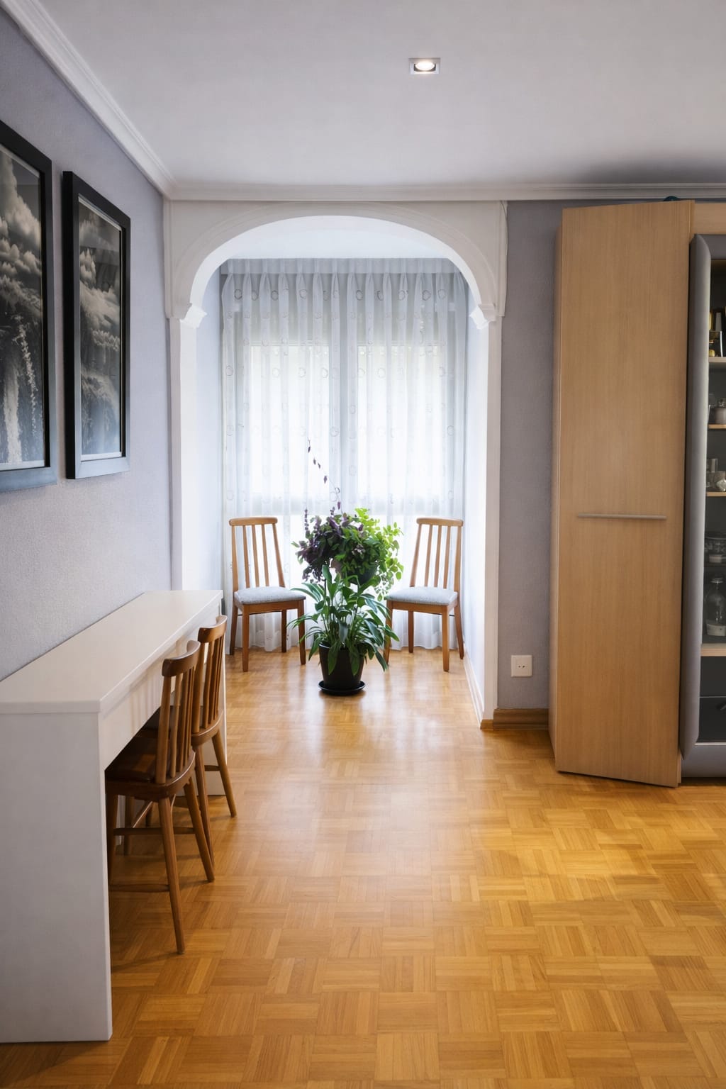 galería salón de piso en Santander cerca de Valdecilla