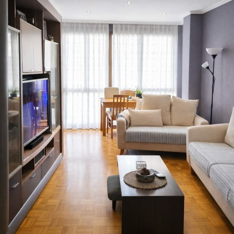 Salón piso en venta en Santander