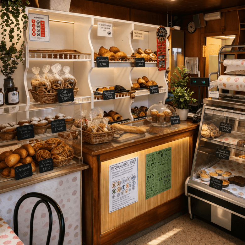 zona de tienda obrador panadería Cantabria traspaso