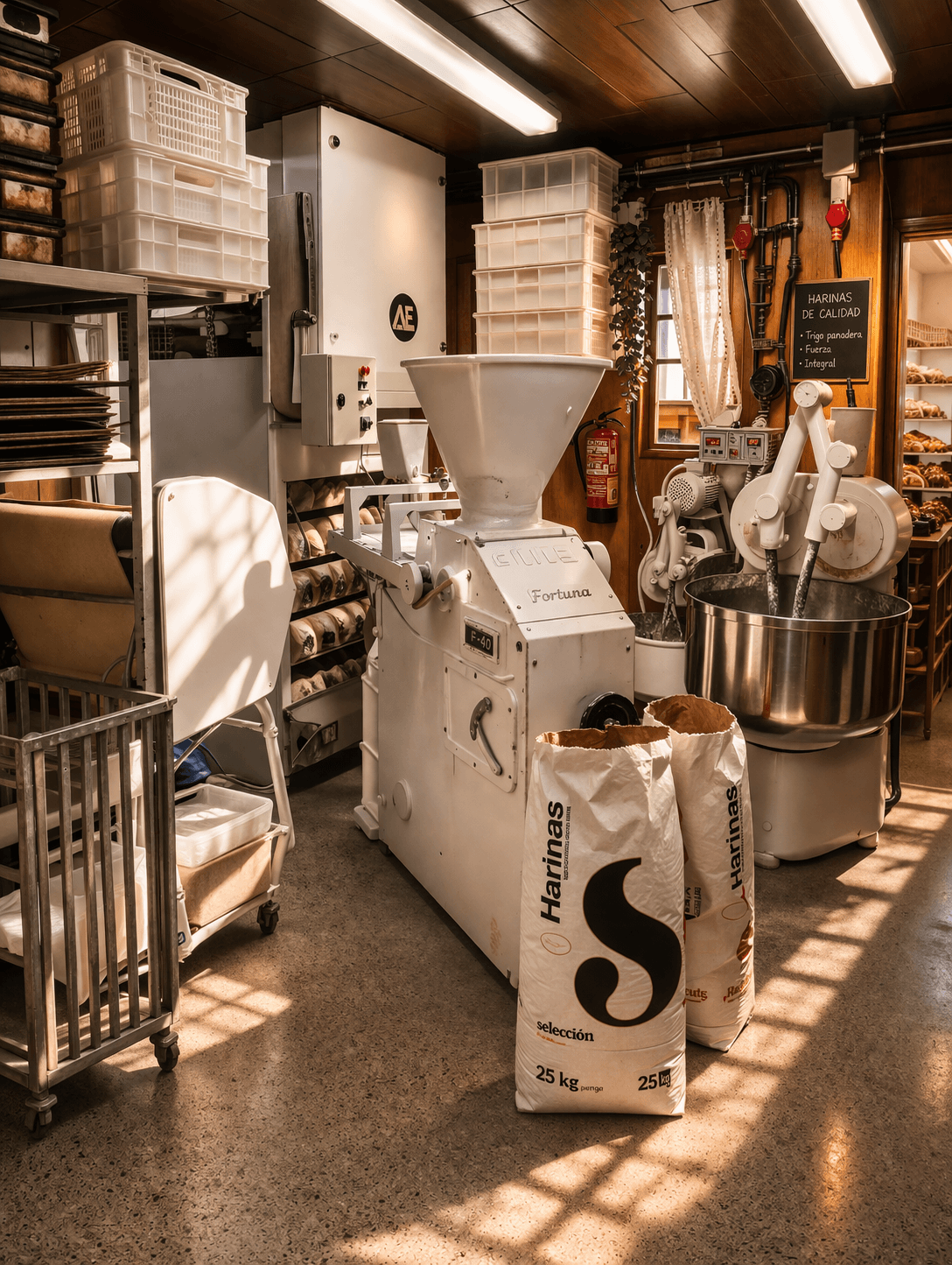 amasadoras obrador panadería traspaso Cantabria